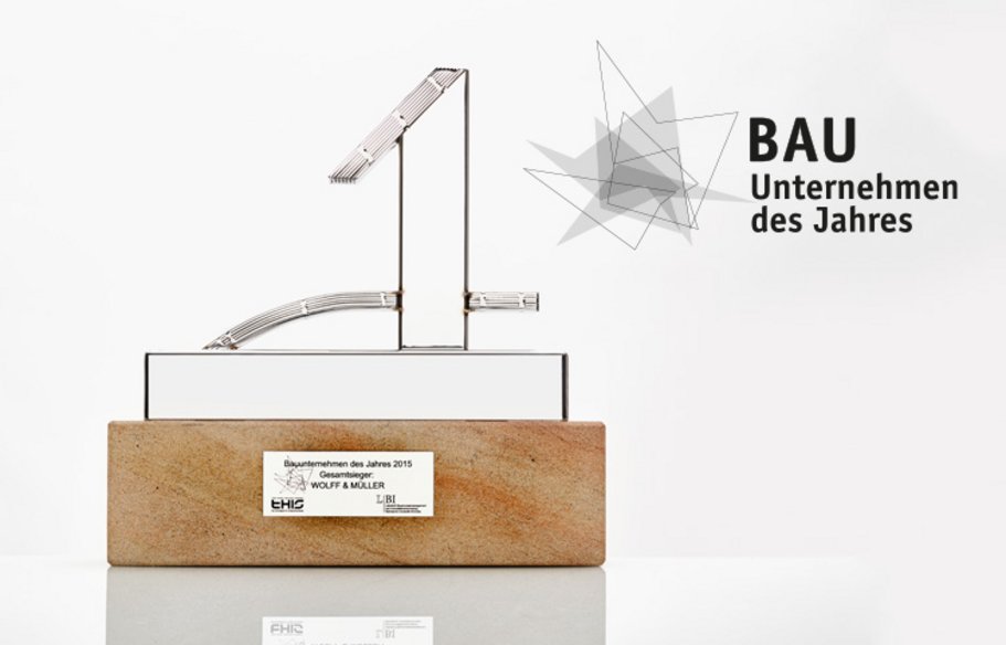 Preis BAU Unternehmen des Jahres 2015