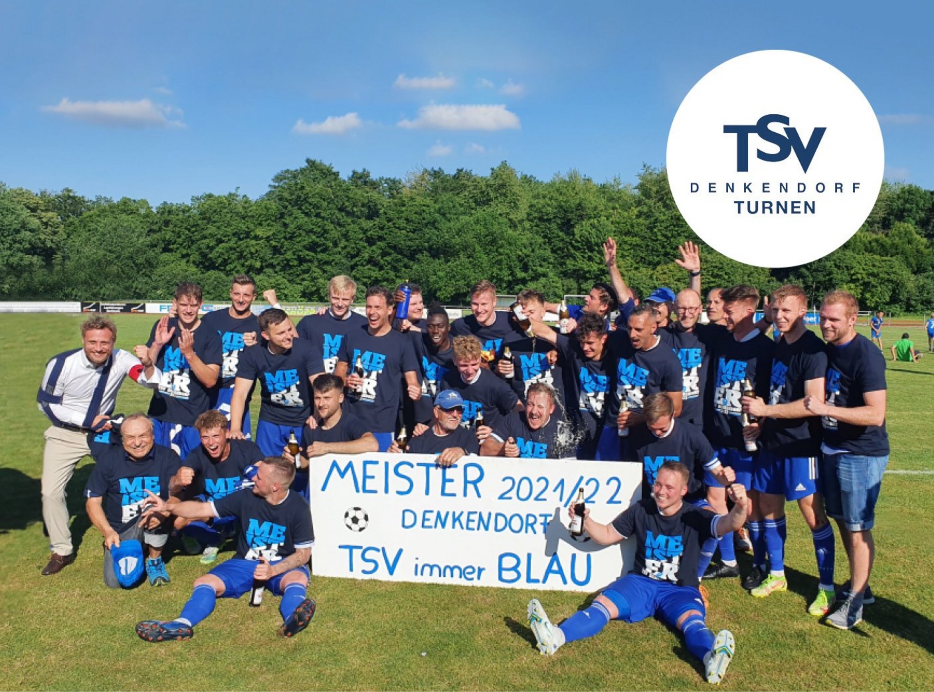 Gruppenbild TSV Denkendorf Meister 2021/22